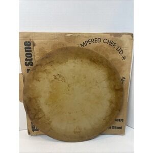 Pampered Chef 15 Inch Round Baking Stone Family Heritage Collection 1370 Pizza